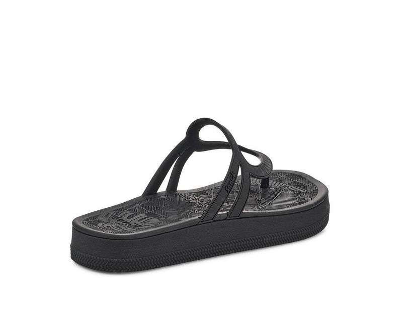 Sanuk Womens Sunshine Black Island Comfort Footwear Fashion