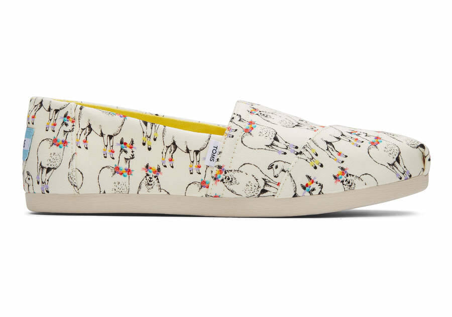 Toms llama store shoes