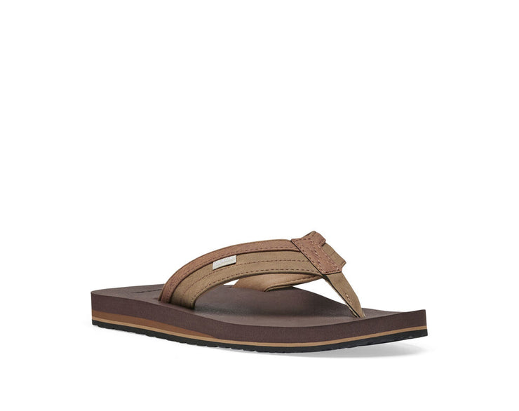 Sanuk Mens Ziggy ST Tan