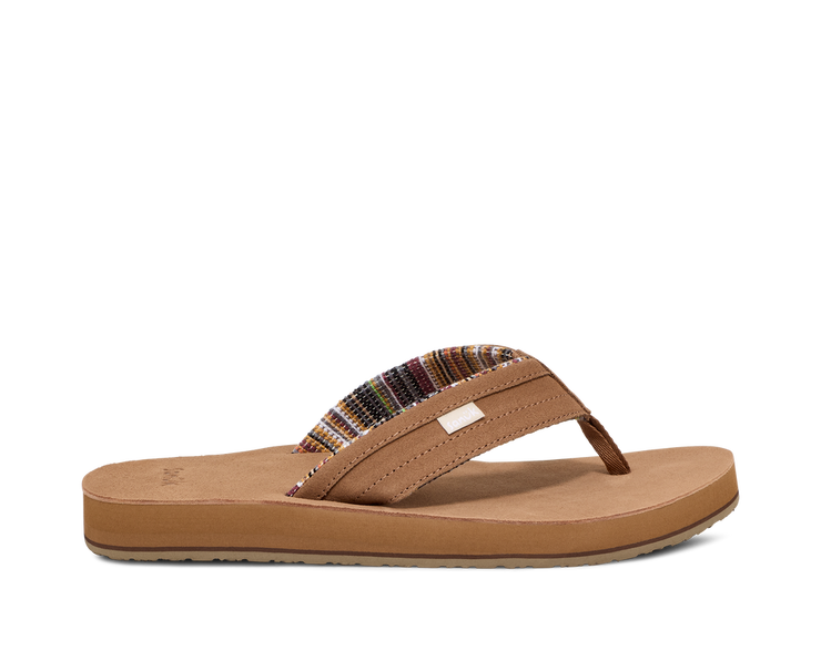 Sanuk Mens Ziggy Suede Dark Tan