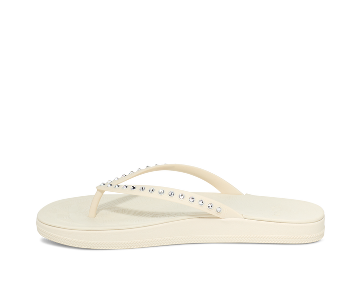 Sanuk Womens Funshine Gem White