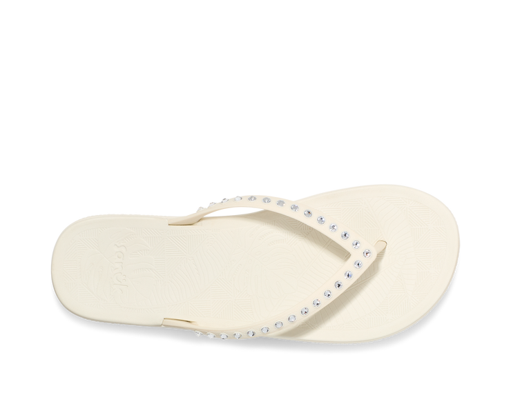 Sanuk Womens Funshine Gem White