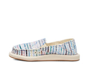 Sanuk Womens Donna Watercolor Blue Multi