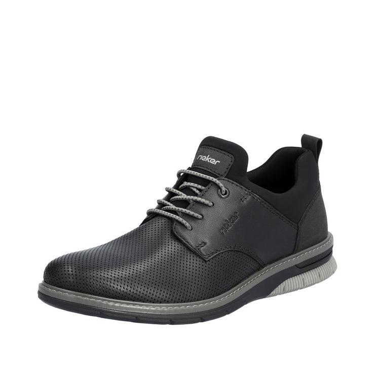 Rieker Mens Dustin 50 Black Black