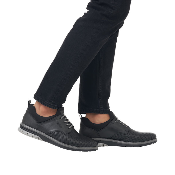 Rieker Mens Dustin 50 Black Black