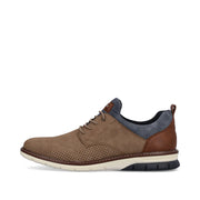 Rieker Mens Dustin 50 Fango Toffee Navy