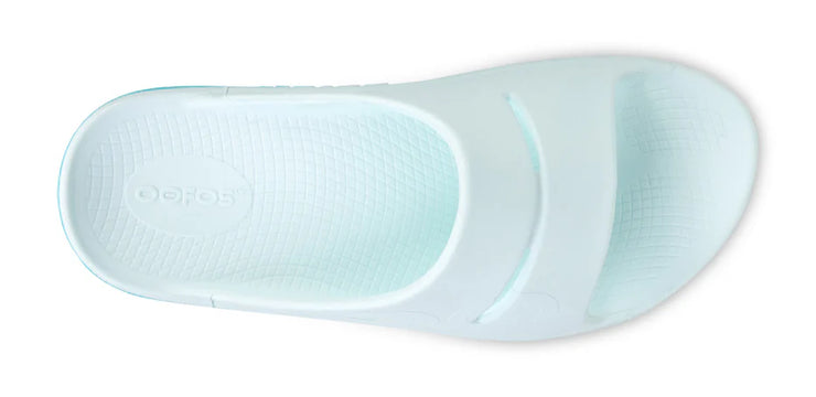 OOFOS Womens Ooahh Sport Slide Ice Fade