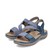 Rieker Womens 64870 Franja 70 Blue