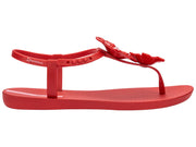 Ipanema Womens Duo Flowers Sandal Red Pink