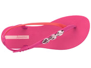 Ipanema Womens Salty II Sandal Pink Red