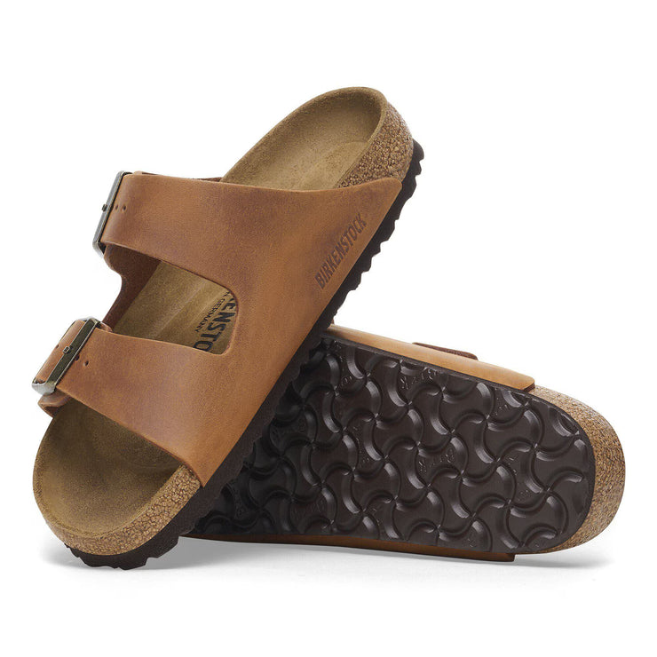 Birkenstock Arizona Unisex Oiled Leather Cognac