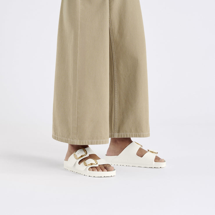 Birkenstock Womens Arizona EVA Big Buckle Eggshell
