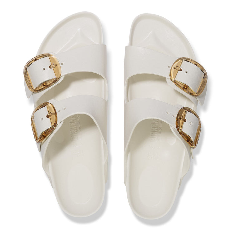 Birkenstock Womens Arizona EVA Big Buckle Eggshell
