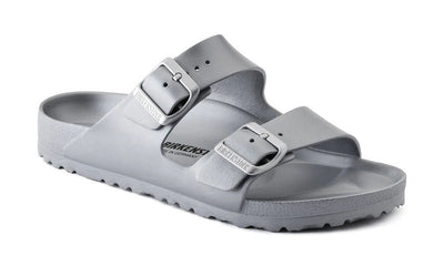 Birkenstock Womens Arizona Essentials EVA Metallic Silver