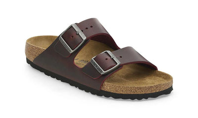 Birkenstock Womens Arizona Oiled Leather Zinfandel