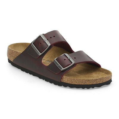 Birkenstock Womens Arizona Oiled Leather Zinfandel