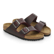 Birkenstock Womens Arizona Oiled Leather Zinfandel