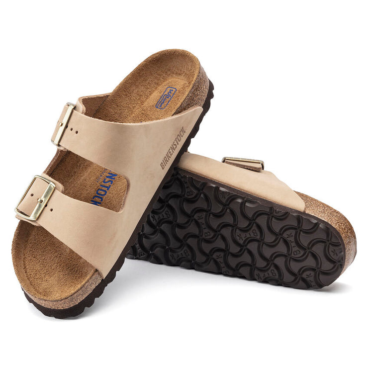 Birkenstock Womens Arizona Soft Footbed BS Sandcastle