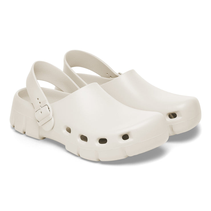 Birkenstock Womens Birki Flow EVA Eggshell