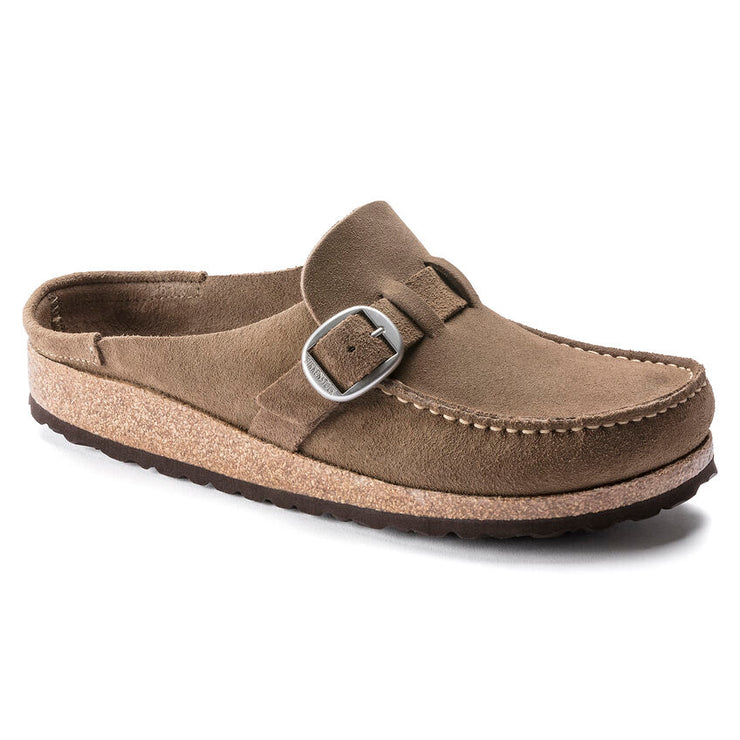 Birkenstock Womens Buckley Suede Leather Grey Taupe