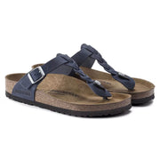 Birkenstock Womens Gizeh Braided Navy