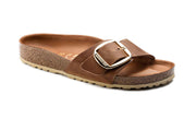 Birkenstock Womens Madrid Big Buckle Cognac