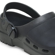 Birkenstock Womens Birki Air 2.0 Polyurethane Jet Black