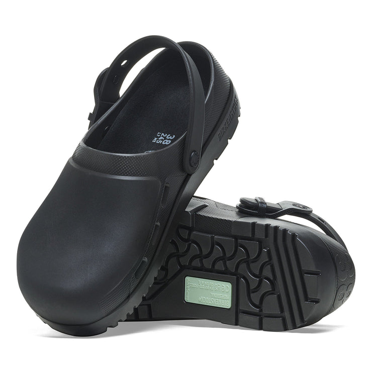 Birkenstock Womens Birki Air 2.0 Polyurethane Jet Black