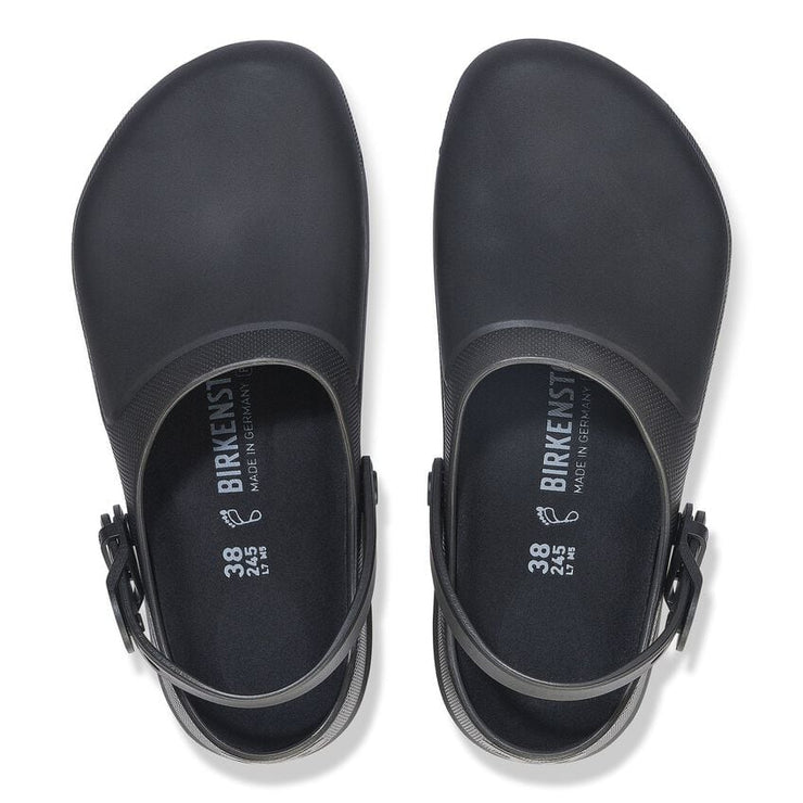 Birkenstock Womens Birki Air 2.0 Polyurethane Jet Black