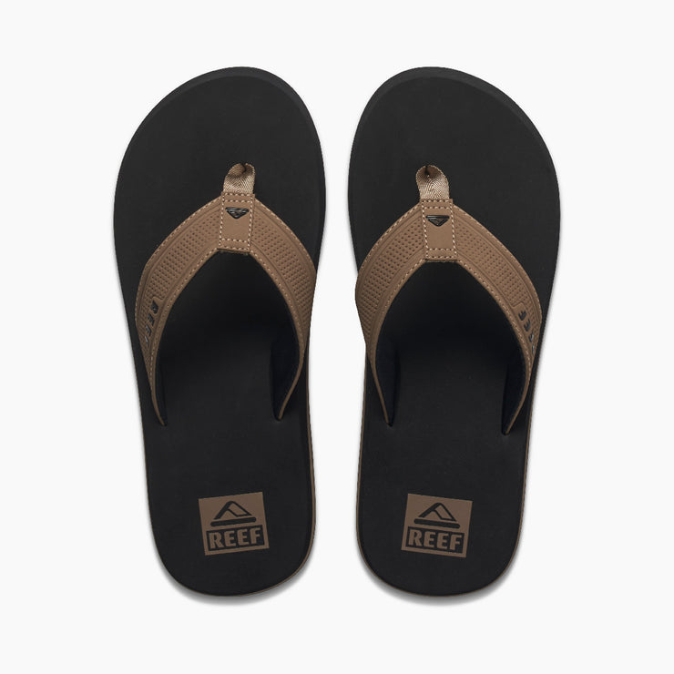 Reef Mens Layback Black Tan