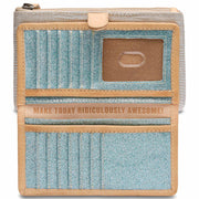 Consuela Slim Wallet Celeste