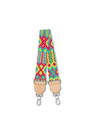 Consuela Wide Woven Shoulder Strap Mai Tai 