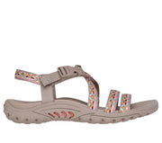 Skechers Womens Reggae Dream Weaver Taupe Multi