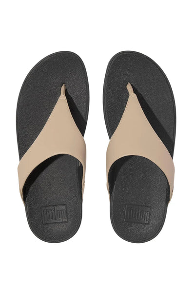  FitFlop Womens LuLu Toe-Post Sandals Latte Beige 