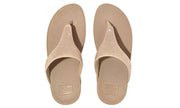 FitFlop Womens LuLu Toe-Post Sandals Latte Beige