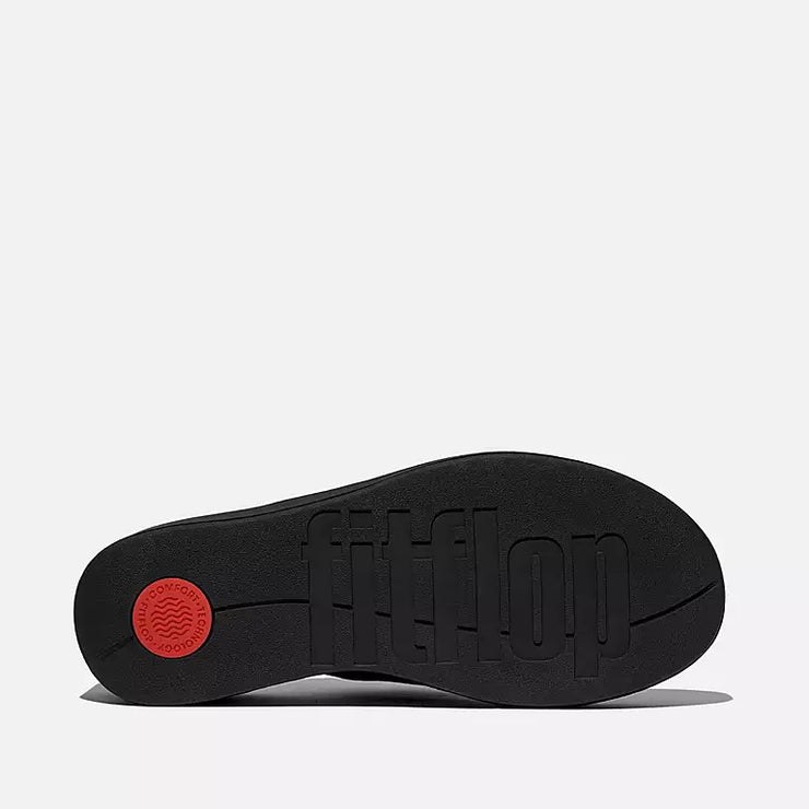 FitFlop Womens Platfforms Wedge Toe-Post Sandal All Black