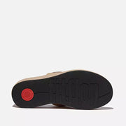 FitFlop Womens Platfforms Wedge Toe-Post Sandal Classic Beige