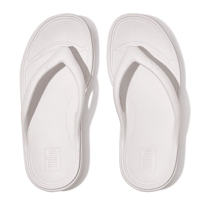 FitFlop Womens Relieff Recovery Toe Post Urban White