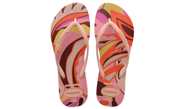 Havaianas Womens Slim Hight Trend Sandal Crocus Rose