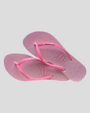 Havaianas Womens Slim Glitter Iridescent Pink Lemonade