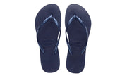 Havaianas Womens Slim Gloss Sandal Navy Navy