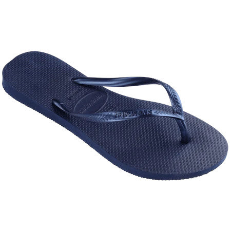 Havaianas Womens Slim Gloss Sandal Navy Navy