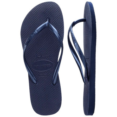 Havaianas Womens Slim Gloss Sandal Navy Navy