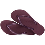 Havaianas Womens Slim Gloss Sandal Purple Soil