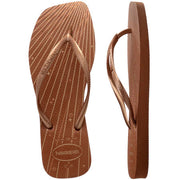 Havaianas Womens Slim Squared Fireworks Rust