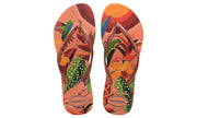 Havaianas Womens Slim Tropical Sandal Peach