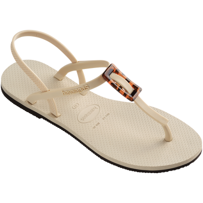 Havaianas Womens You Paraty Buckle Sandal Beige