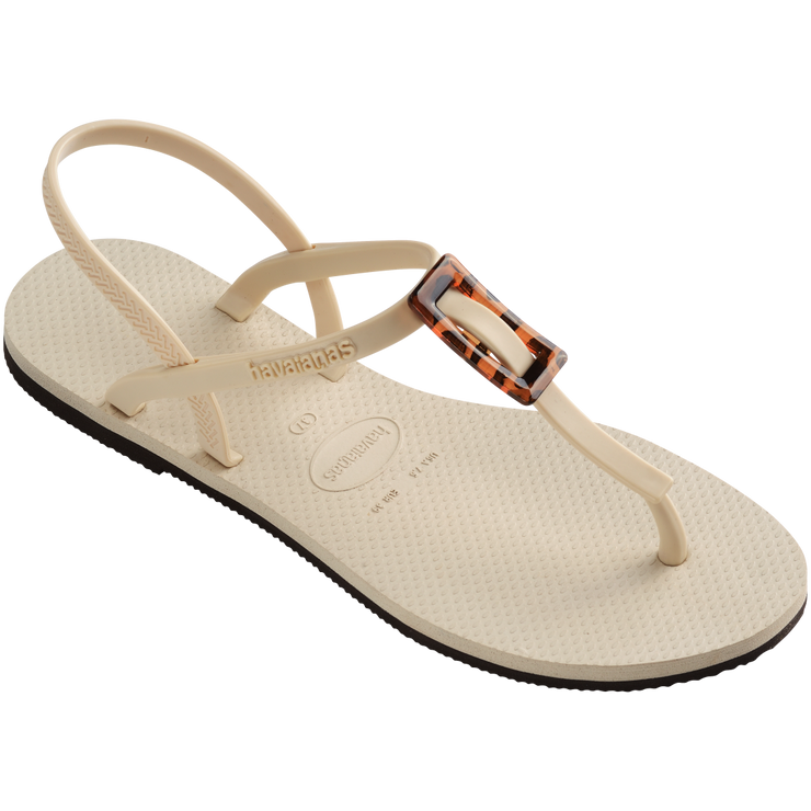 Havaianas Womens You Paraty Buckle Sandal Beige