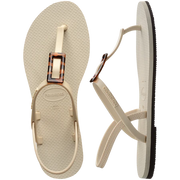 Havaianas Womens You Paraty Buckle Beige