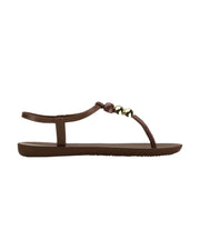 Ipanema Womens Class Blown Up Sandal Brown Bronze